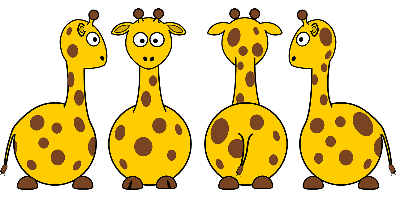 giraffes 35518 1280